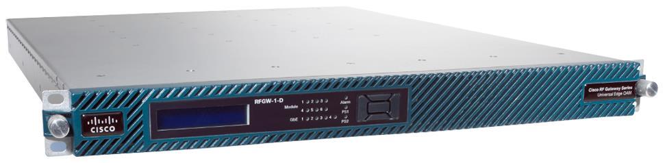 Data Sheet Cisco RF Gateway 1 Product Overview The Cisco RF Gateway 1 is a standards-based universal edge QAM (U-EQAM) solution for convergence of highspeed and high-bandwidth data and video
