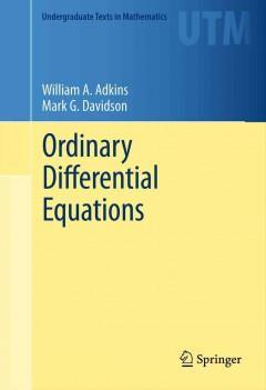 LSU LIBRARIES COST MATH 2065 and MATH 2070: Ordinary Differential Equations $79.95 new Used by 8 sections and 323 students Cost for entire class to purchase = $25,823.
