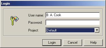 3 Creating a Method for Instrument Control Opening the Instrument Setup Window 3. If the Login dialog box appears, login: a. Type your user name for ChromQuest in the User Name box. b. Type your ChromQuest password in the Password box.