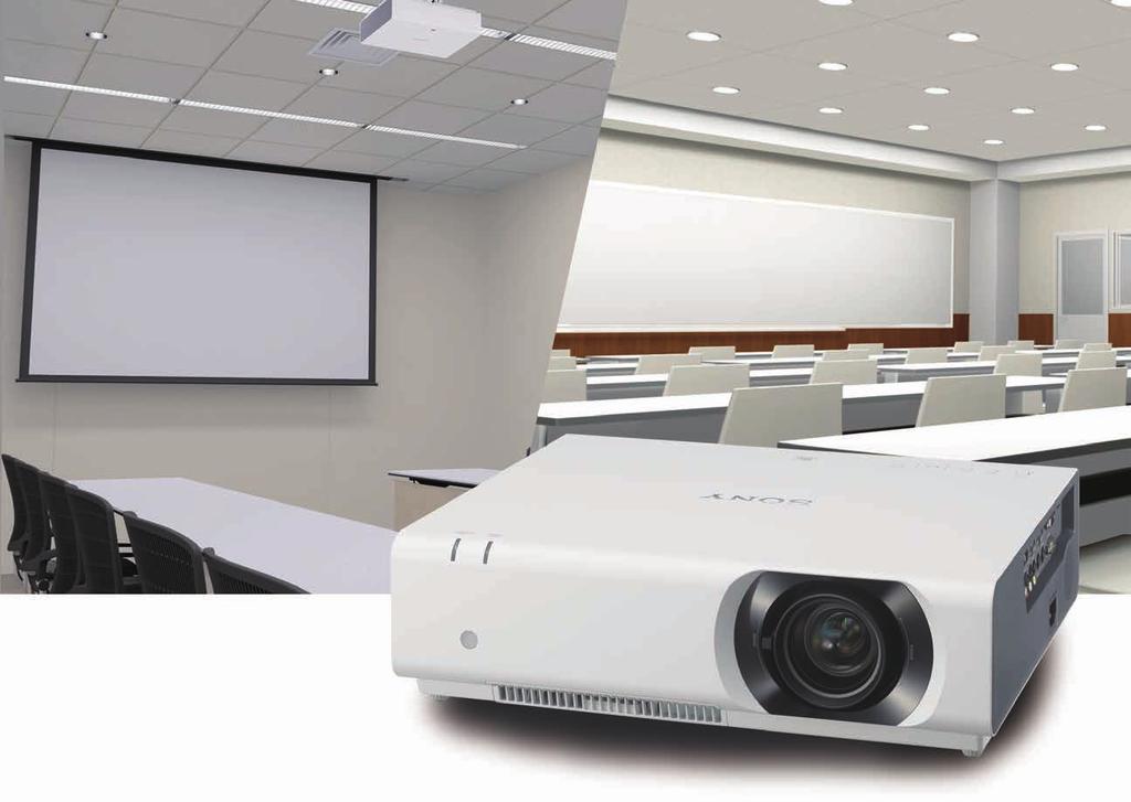 A great fit for mid-size to large classrooms and meeting rooms when cost is critical VPL-CH300 Series data projectors deliver an outstanding brightness of up to 5000 lumens and ultra high-quality