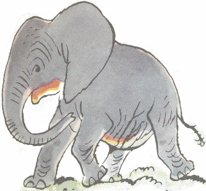 Elephant Song (Spoken. Actions in brackets) What is that noise (cup hand to ear) Up in the attic (point over your head) It is an elephant (make a trunk with your arm) Cycling round and round.