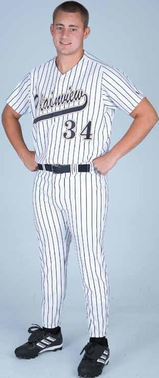 68 Shown in White w/ Navy Pinstripes 56 630 9 Inseam Shown in White w/ Navy Pinstripes SL5 Straight Leg 3 Inseam JERSEY- Custom 68 PANT-