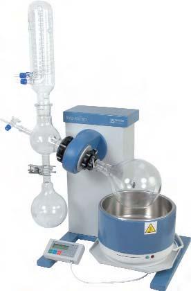 ROTARY EVAPORATOR BOECO ROTARY EVAPORATOR RVO 400 SD With digital display and control Water or oil bath Motorized lift Built in vacuum controler Variable inclination angle of evaporating flask With