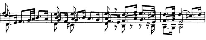 At places where one cannot easily perform two or more notes together, either one arpeggiates them, stopping on that [note] from the side of which the melody continues (qtd.