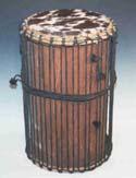 an animal. They used powerful string, cord or animal skin to tune the drum for different levels of sounds.