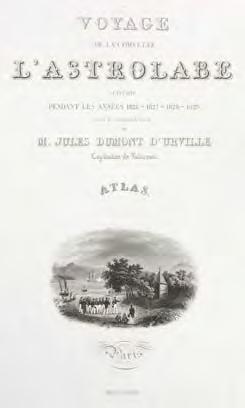 The rare abbreviated popular edition of the voyage account 90. DUMONT D URVILLE, Jules Sébastien César. Voyage de découvertes autour du monde et à la recherche de La Pérouse.