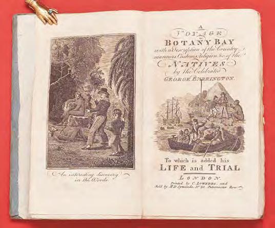 Complete with the sequel 8. BARRINGTON, George. A Voyage to Botany Bay with a description of the Country, manners, Customs, religion, &c.