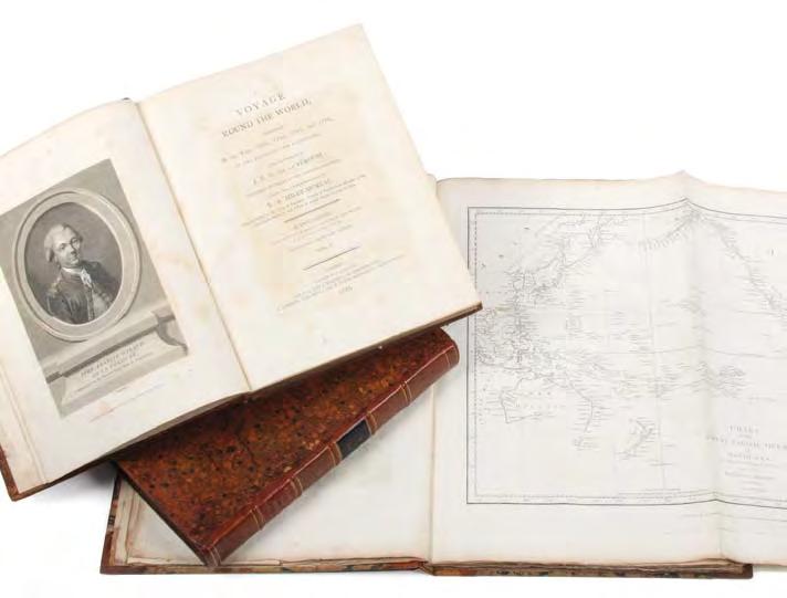 The best English edition 124. LA PEROUSE, Jean François Galaup de. A Voyage Round the World, performed in the Years 1785, 1786, 1787 and 1788, by the Boussole and Astrolabe, under the command of J.F.G. de la Pérouse.