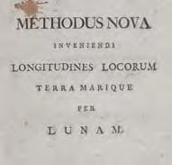 The mystic Swedenborg tries for the prize 143. [LONGITUDE] [SWEDENBORG, Emanuel]. Methodus Nova inveniendi Longitudines Locorum terra mariaque per Lunam. Quarto, 8 pp.