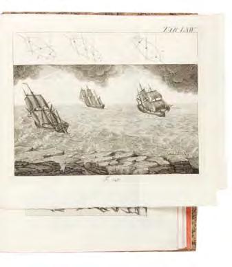 Handsome set of an early nautical compendium 161. RODING, Johann Hinrich. Allgemeines Worterbuch der Marine in allen Europaeischen Seesprachen nebst Vollstaendigen Erklaerungen.