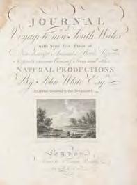 The most substantial early work of Australian natural history 180. WHITE, John.