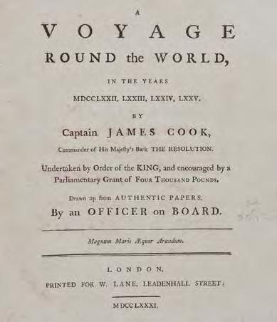 The Officer : one of the earliest published accounts of the Antarctic 51. [COOK: SECOND VOYAGE] OFFICER, An [pseud]. A Voyage Round the World By an Officer on Board.