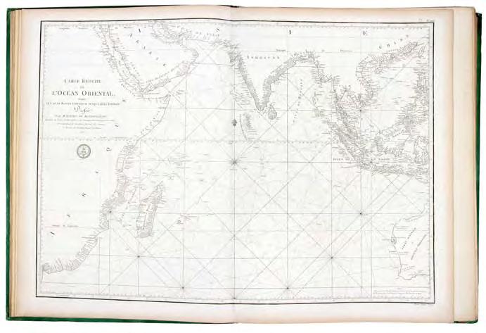 Superb collection of eastern maps by the great French hydrographer 83. D APRES DE MANNEVILLETTE, Jean-Baptiste.