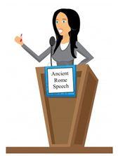 The Legacy of Ancient Roman Civilization Speech Assignment Instructions: For this presentation, your job is to SPEAK FOR 2 TO 5 MINUTES -- to teach us about one part of the legacy of ancient Rome.