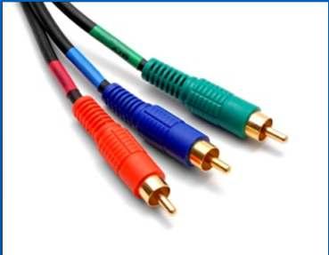 Analog Color Video Signal Protocols Component video 1990 3 wires Each primary is sent as a separate video signal.