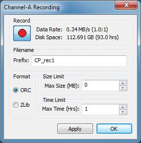 Radar Record and Replay RadarView can be used to record the incoming radar video (plus navigation and AIS data, if present) onto a local hard drive for later viewing.