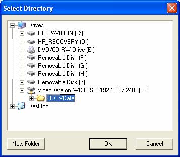 6. Click Find from Capture Directory section and Choose the Network Drive L: 7. Check Enable Reservation Capture from Capture Reservation. This is where you can scheduled recording. 8.