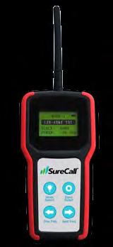 Signal Meter Professional RF Signal Meter Model #: SC-METER-01 The SureCall Signal Meter is a useful tool designed for installers to ensure an efficient and successful Installation by measuring RF