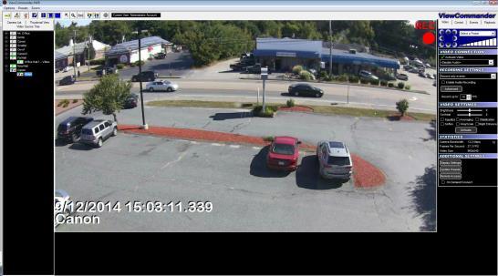 When in MultiView Mode, video feeds with motion activity will be highlighted with a red box (if the motion detection feature is enabled for a particular feed).