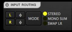 This makes it impossible to transparently compensate for the level change in the plugin so you may need to tweak the level control as you adjust the stereo processing.