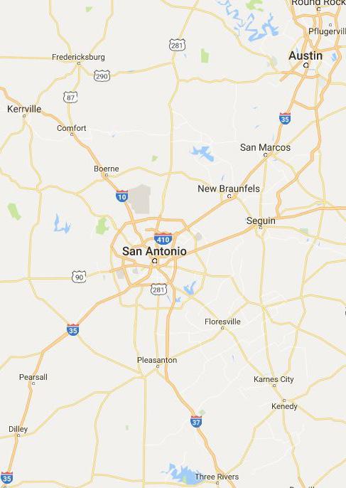 San Antonio, TX Local & Regional Map San Antonio, officially the City of San Antonio, is the seventh-most populated city in the United States and the second-most populous city in the state of Texas,