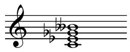 music. Meantime, it defines a new, special kind of tonality: the multiple tonics one. Wagner uses four sorts of dominantic chords [14], as following: the dominant seventh (V 7 7 m /5 p /3 M Fig.