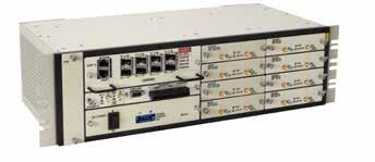 The Prism Host Unit supports up to five DART cards (supporting up to five BTS interfaces) and is capable of simulcasting signals up to as many as eight Remote Units.