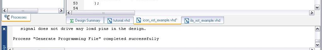 Declaration Instantiation In these files you will find component declaration, and instantiation as shown in the window