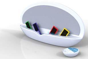 Project 3 Embrace Concept Embrace is an MP3 speaker for the family.
