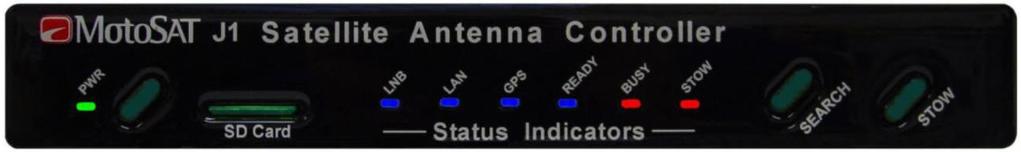 Front Panel Advanced Controls J1 Front Panel Advanced Controls Resetting the Local IP Address thru J1 Front Panel If the SDC-J1controller has frozen or is latched up try holding down the Search and