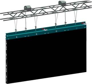 hanging capacity: 20 cabinets high Flight Cases: Specially-designed flight cases (optional) guarantee a safe transport and storage of the modules.