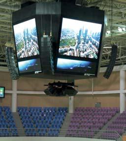 To avoid damaging screen effect due to power failure, we use the power back up function for the LED screen.