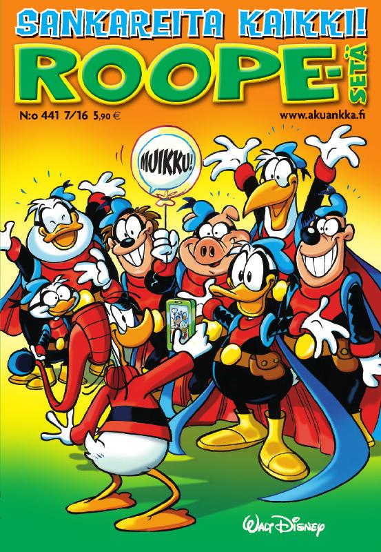 Magazines Circulation: Roose-setä (Uncle Scrooge) is the very own signature magazine of the stingy Scrooge McDuck and delights the fans of Italian Duckartists, in particular.