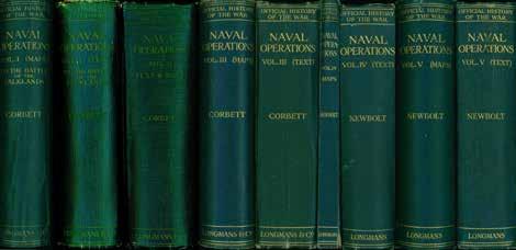 28 Corbett, Sir Julian S. [and Newbolt, Henry]. HISTORY OF THE GREAT WAR. Based on Official Documents by Direction of the Historical Section of the Committee of Imperial Defence. NAVAL OPERATIONS.