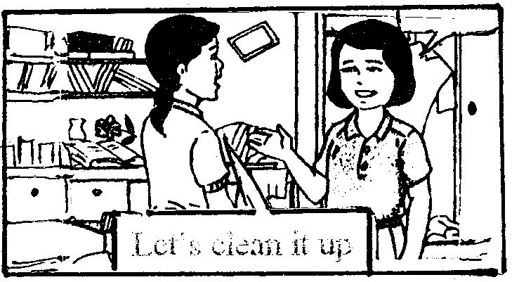 Let s clean it up Let s clean it up SECTION C Questions 16-21 Choose the best answer to complete the sentences.