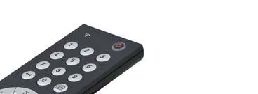 The new remote control offers a variety of