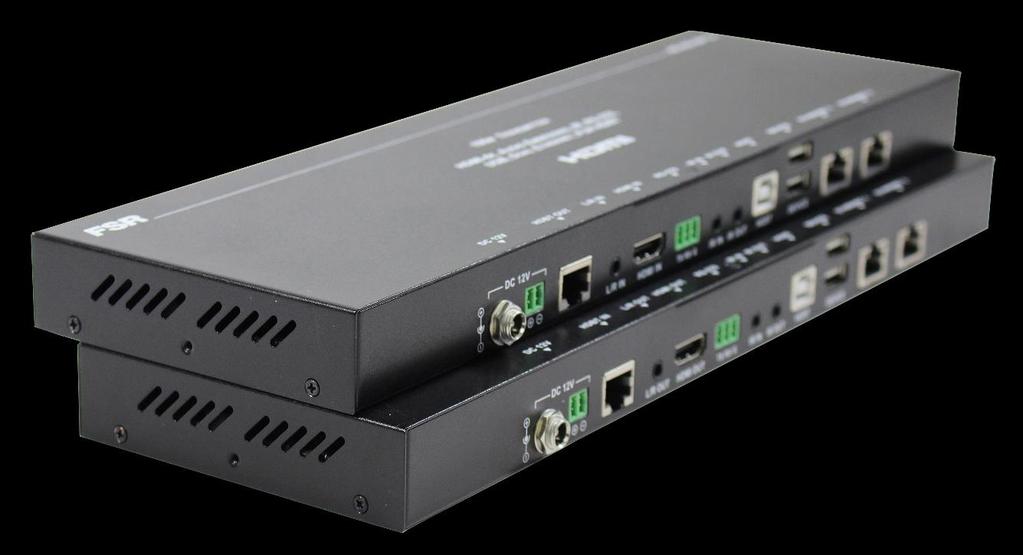 FSR (3/5) 100 Meter HDBaseT HDMI & USB Transmitter and Receiver (HD-HU-SP-Tx and HD-HU-SP-Rx) HDBaseT 2.