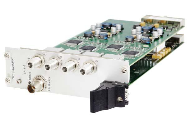 MPEG INPUT MODULES INPUT MODULES Sencore has a wide range of input modules making it the most effective content aggregation solution on the market.