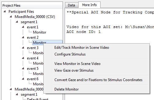 One or more corners of the monitor may be inaccurate due to other features in the video looking similar to the monitor targets (B).