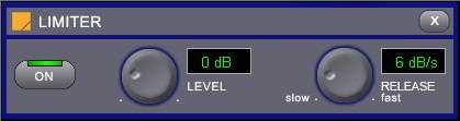 8.2.12 Module: Limiter A high quality, straight forward limiter rounds off the range of VIPdigital sound processing modules.