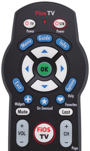 Interactive Media Guide Fios TV remote Prepare to be amazed by the power and control you have with your remote. Your remote is a powerful interactive media guide.