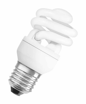 OSRAM DULUX PRO MICRO TWIST Compact fluorescent integrated, spiral shape Areas of application Wherever compact and efficient lamps are needed High-quality domestic and professional