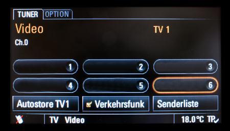 Page12 3.5. Activation of remote functions To use the touch screen for remote functions, press the Autostore TV1 button for about 1 sec while in TV 1 mode.