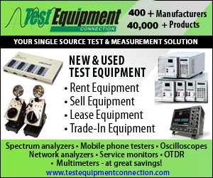 Test Equipment Connection Corporation is your single source test & measurement solution.