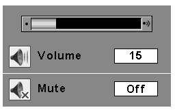 To restore the sound to its previous level, press the MUTE button again or press the VOLUME+/ buttons. Mute function is also effective for AUDIO OUT jack.