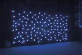 curtain 4x6m blue + white leds 60 Pipe & drape Contact us for more