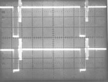 Photograph 3 shows the amount of sync clipping for a 5 Ω source resistor.