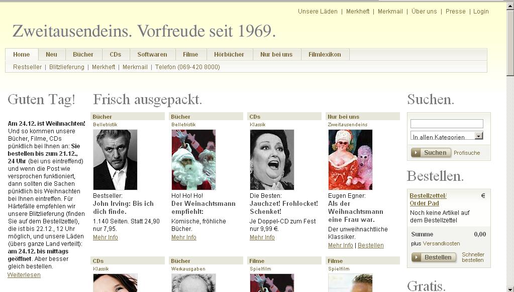 Free online resources - continued Buchhandel.de (http://buchjournal.buchhandel.