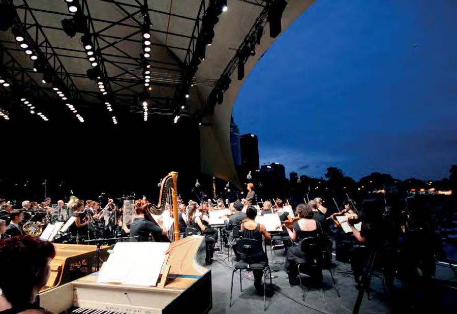 Park. Community & Touring SSO musicians perform in