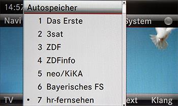 Button 0 is for the channel on position 10. 4.4.2. EPG To display a short form of the EPG data of the current channel choose option Info in the TV-menu.